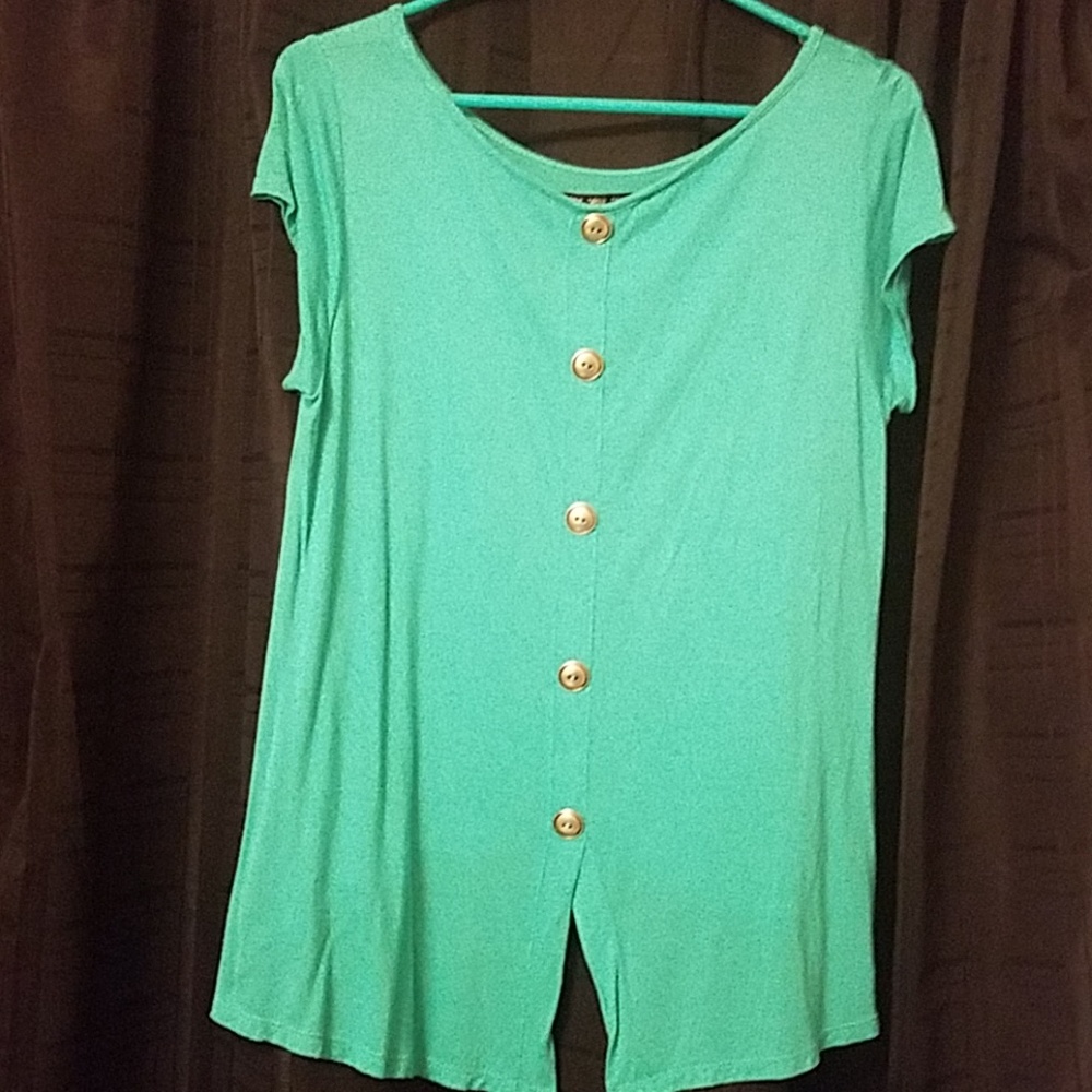 Button back high low top